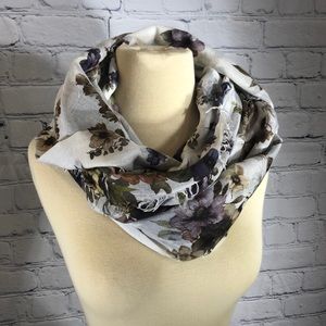 Italian floral scarf